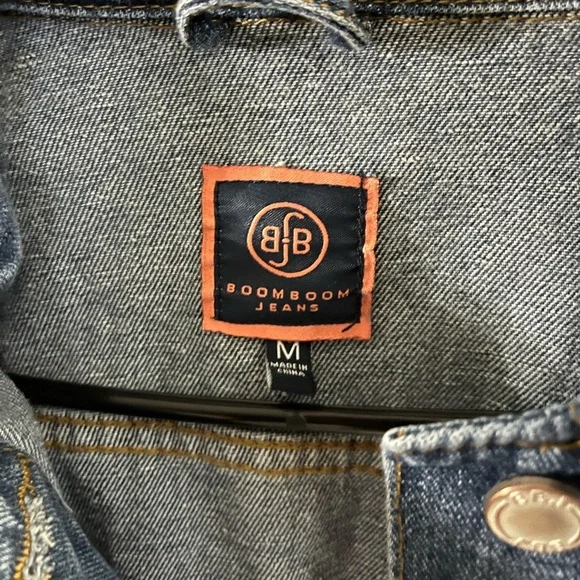 Boom Boom Jeans Oversized Jacket Size Medium - Picture 5 of 5